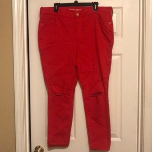Old Navy rockstar mid rise jeans